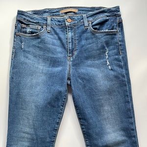 Joe’s Jeans stretch distressed skinny ankle jeans size 31